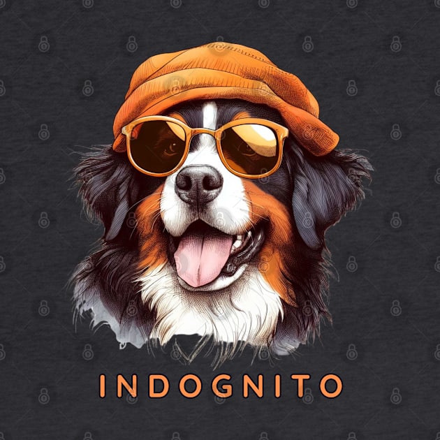 Bernese Mountain Dog Indognito by ZogDog Pro